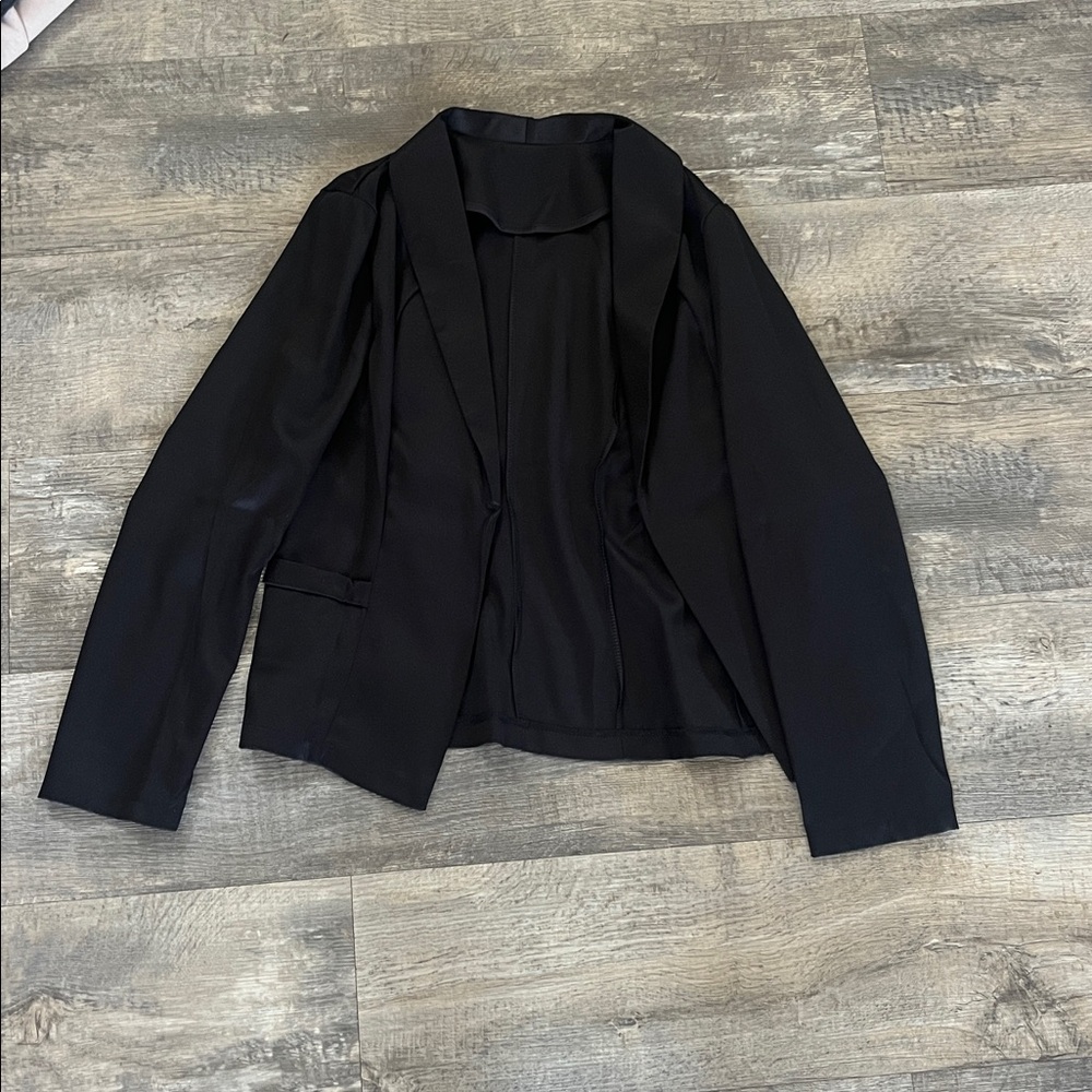 Black Two-Piece Business Set - Picture 3 of 3